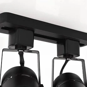 Suporte Retangular para Spot (trilho)